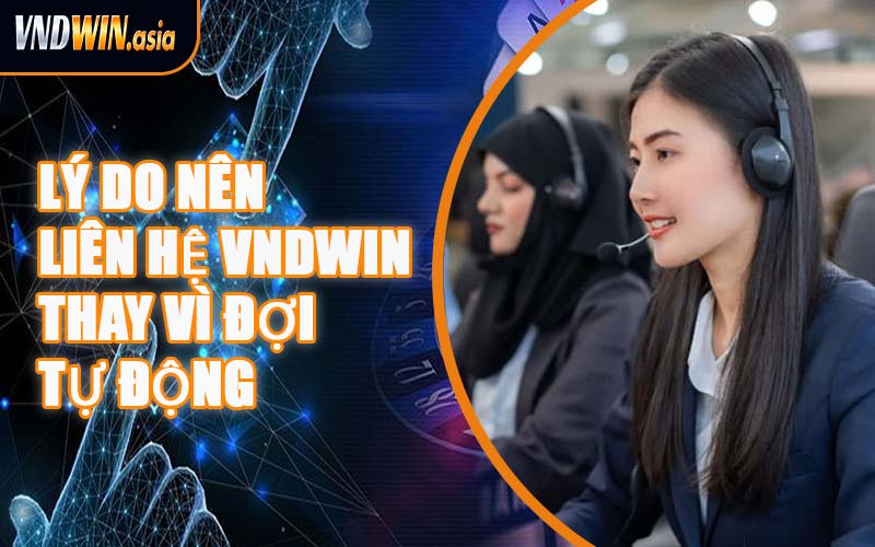 Lý Do Nên Liên Hệ VNDWIN Thay Vì Đợi Tự Động